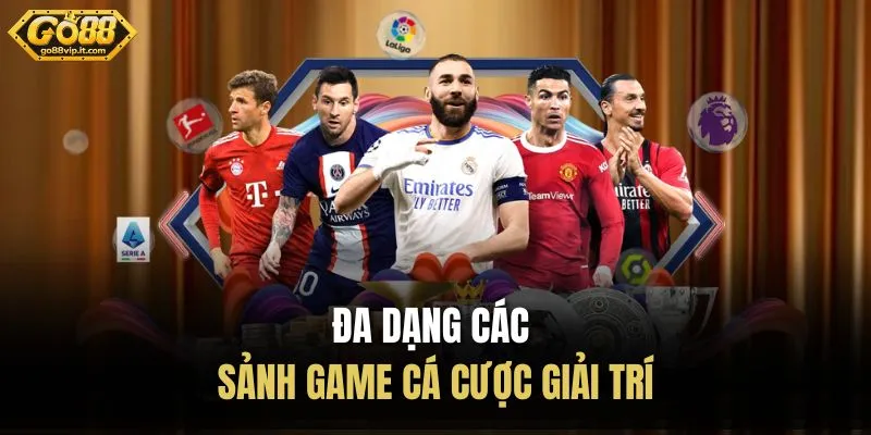 United Gaming Go88 – Không Gian Giải Trí Cá Cược Hiện Đại Đa dạng các sảnh game cá cược giải trí