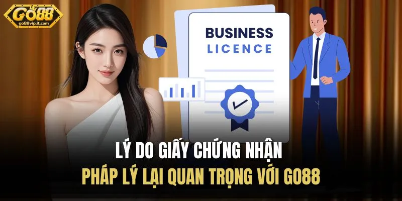 Giấy Phép Hoạt Động Go88 - Sự Minh Bạch Trong Vận Hành Lý do giấy chứng nhận pháp lý lại quan trọng với Go88